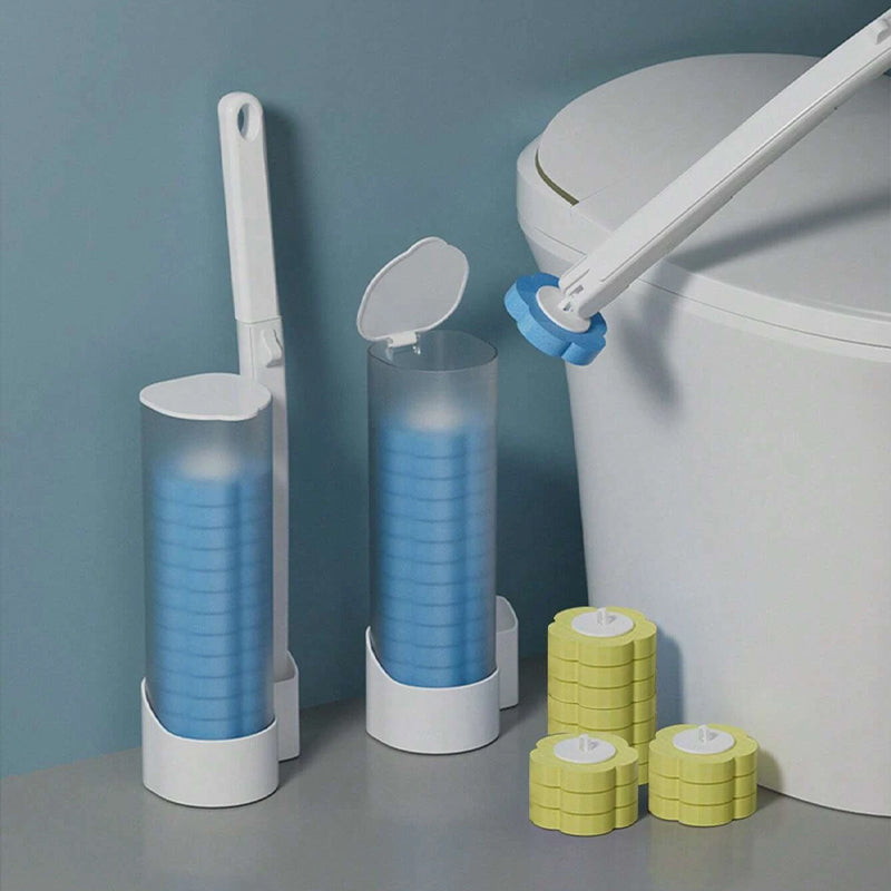 Wegwerp Toiletborstel | Antibacterieel | Hygiënische Sponskoppen | CleanClick