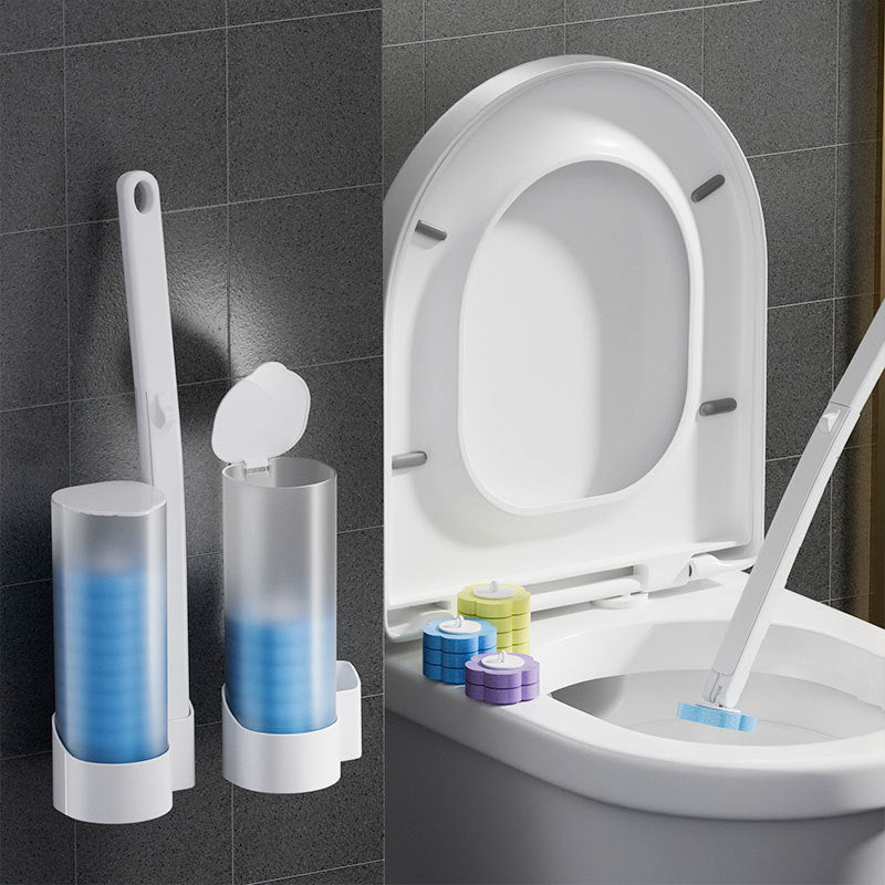 Wegwerp Toiletborstel | Antibacterieel | Hygiënische Sponskoppen | CleanClick