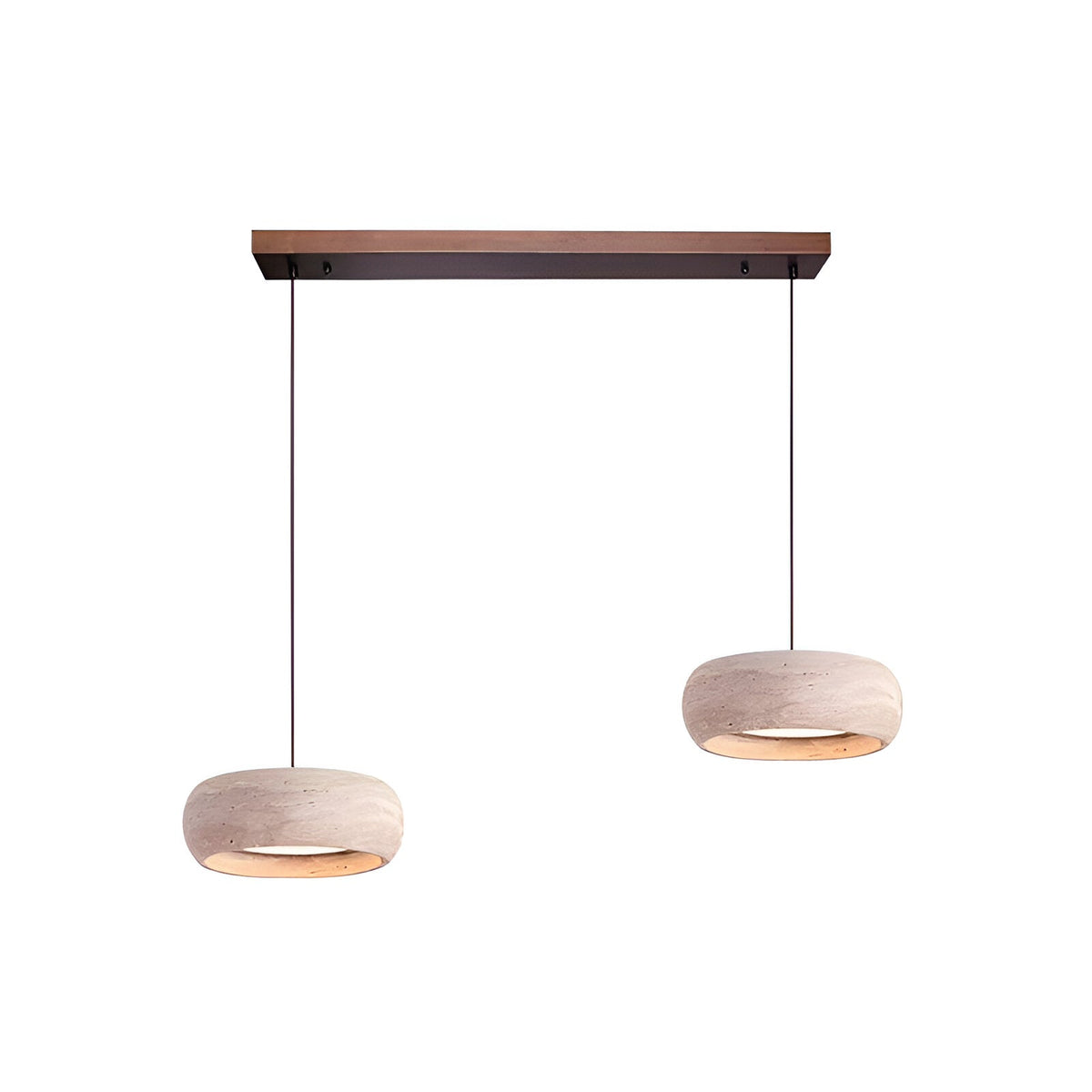 Wabi Sabi Stijl Travertijn Steen Hanglamp