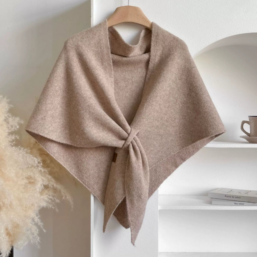Driehoekige Zachte Poncho Sjaal Cape