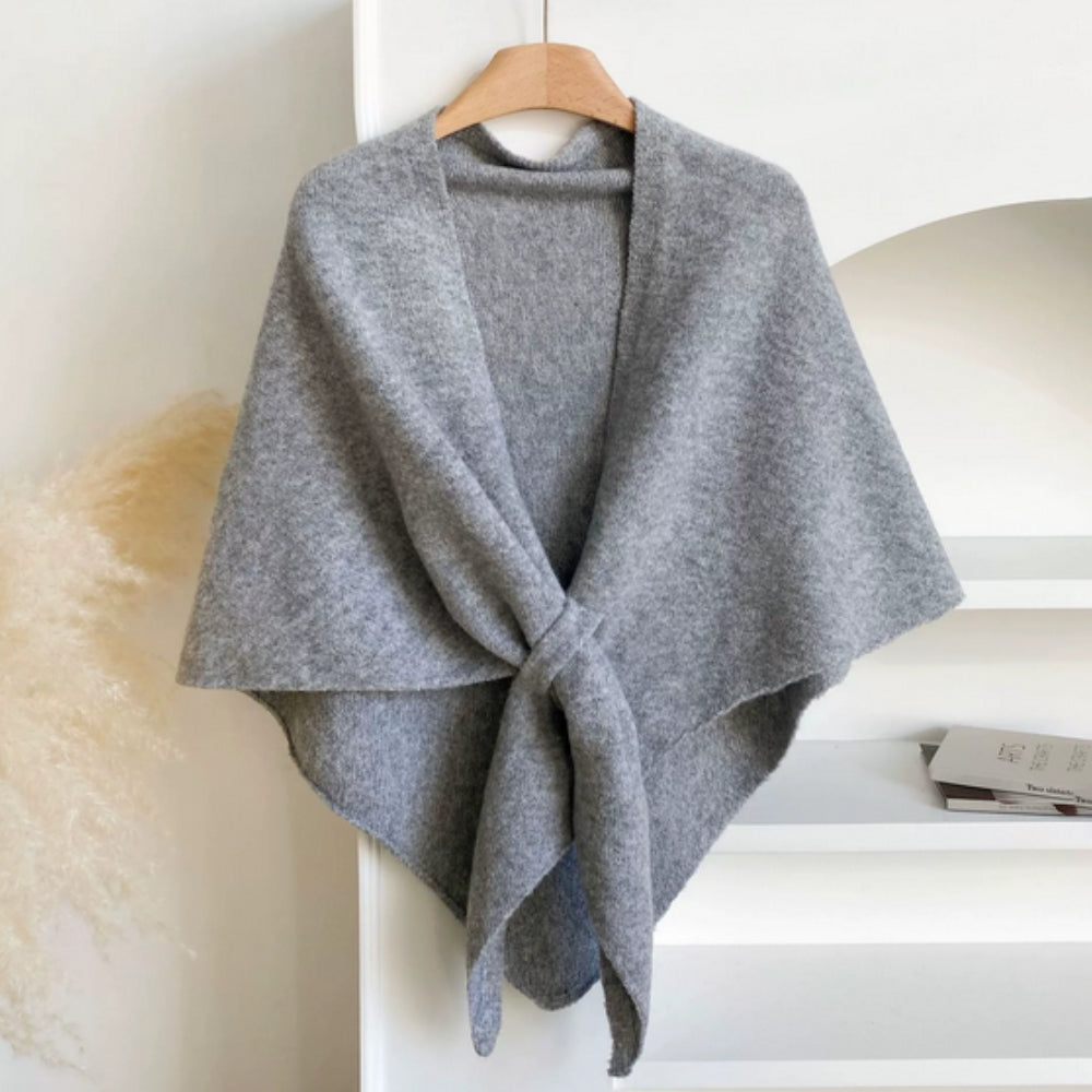 Driehoekige Zachte Poncho Sjaal Cape