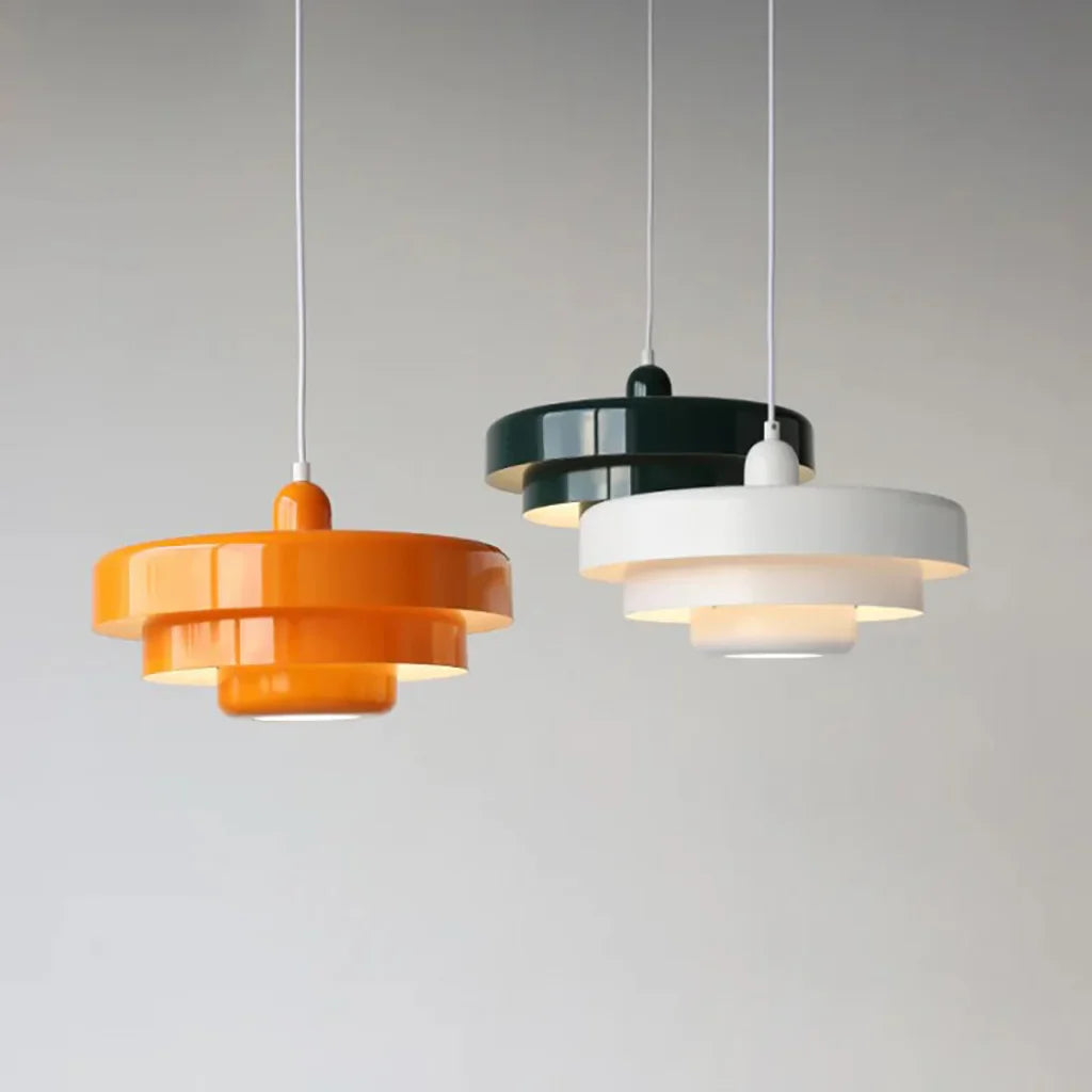 Hind Drie-Laags Schijf Macaron Hanglamp