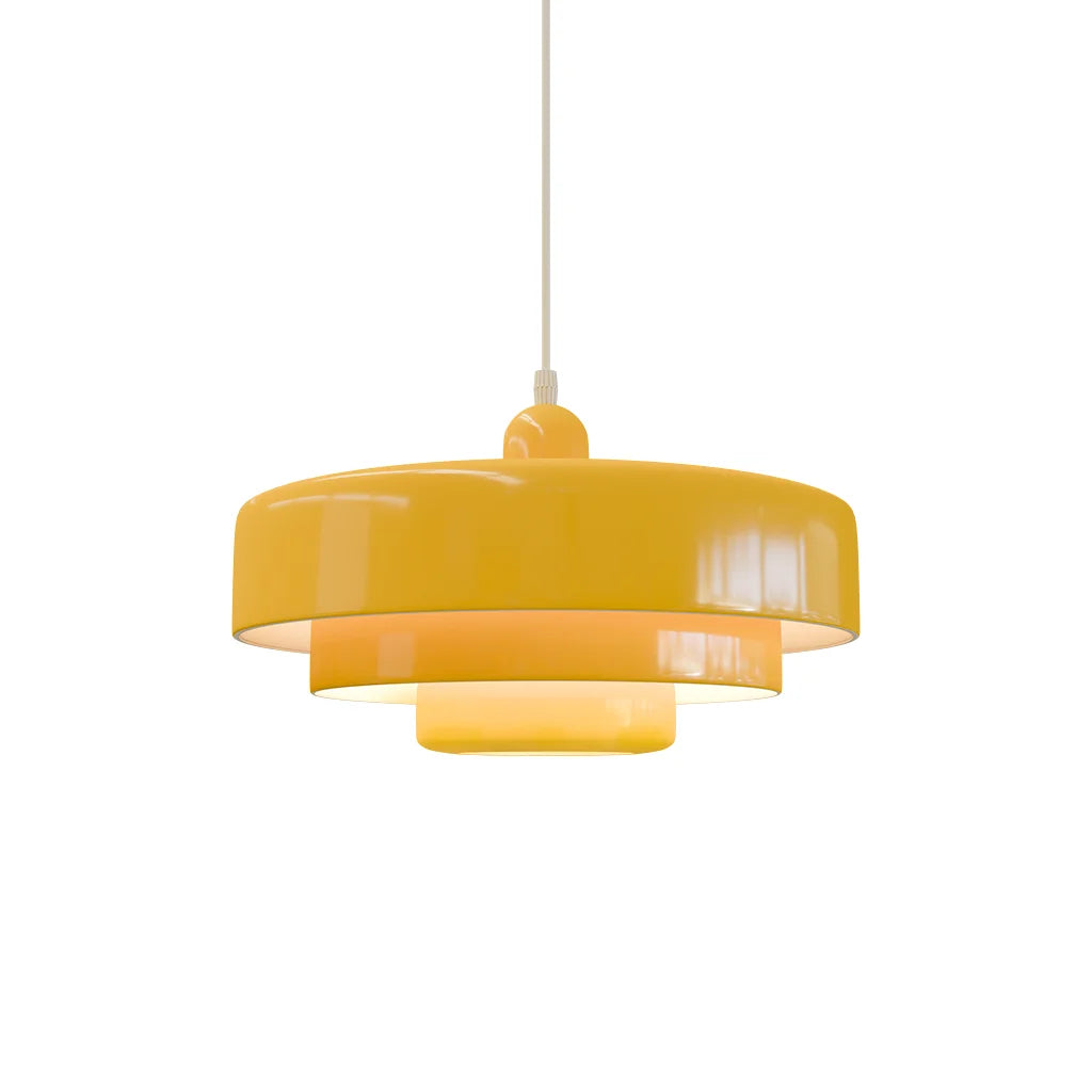 Hind Drie-Laags Schijf Macaron Hanglamp