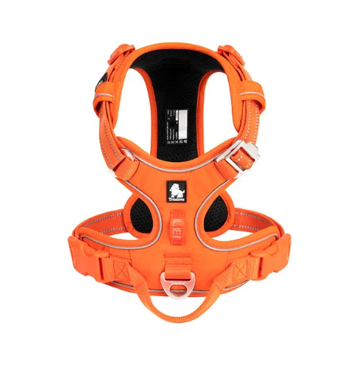 AstraPaw Nylon Harnas Voor Honden Met Reflecterende Bandjes, No-Pull, Voor Alle Maten