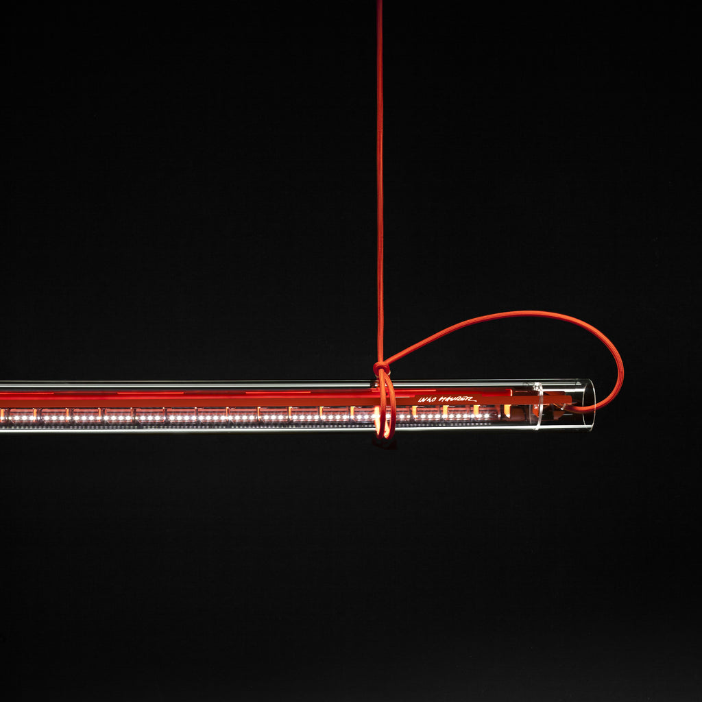 Cata Moderne Minimalisme Lineair LED Glas Licht Hanglamp