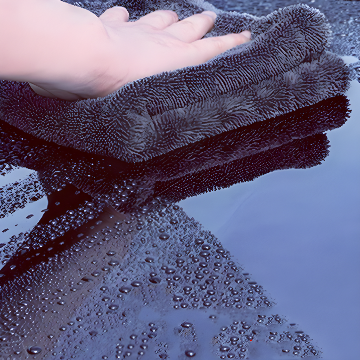 DryLuxe Microvezeldoek | Ultra-absorberende droogdoek voor auto, badkamer en keuke