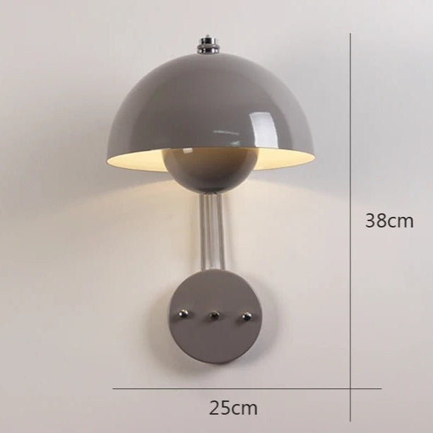 MushroomGlow - Elegante wandlamp voor een betoverend interieur