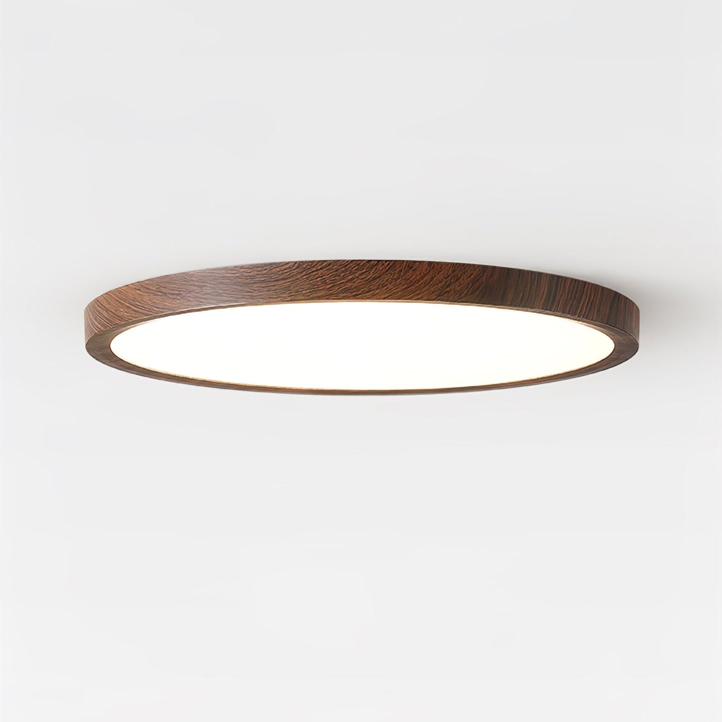 Ivera Plafondlamp Rond Ultra-dun Hout