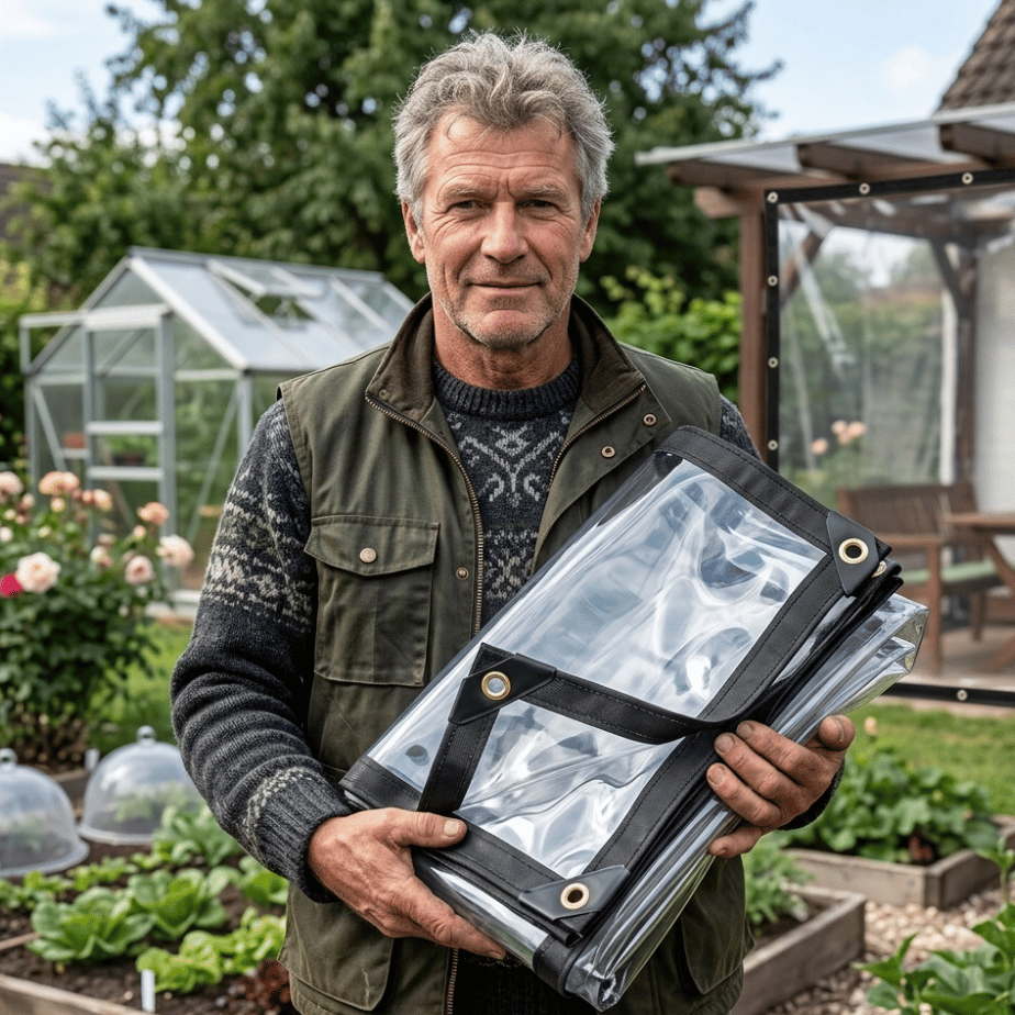 50% KORTING | Transparante beschermzeil voor tuin en buiten