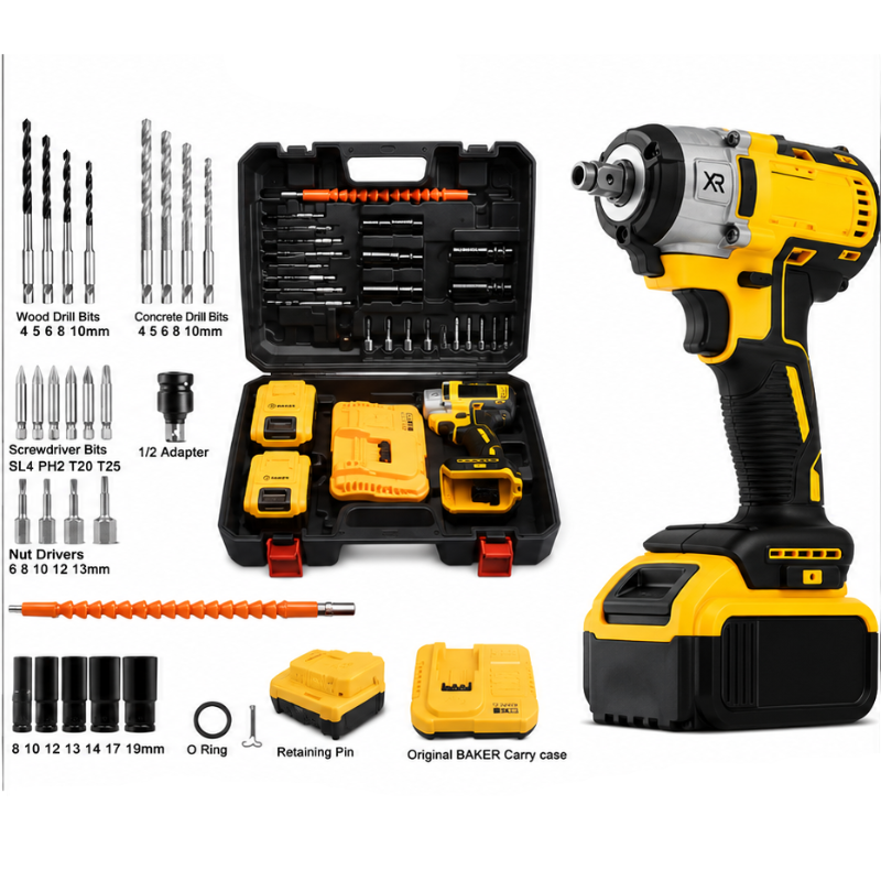BoltForce – Borstelloze Slagmoersleutel Kit