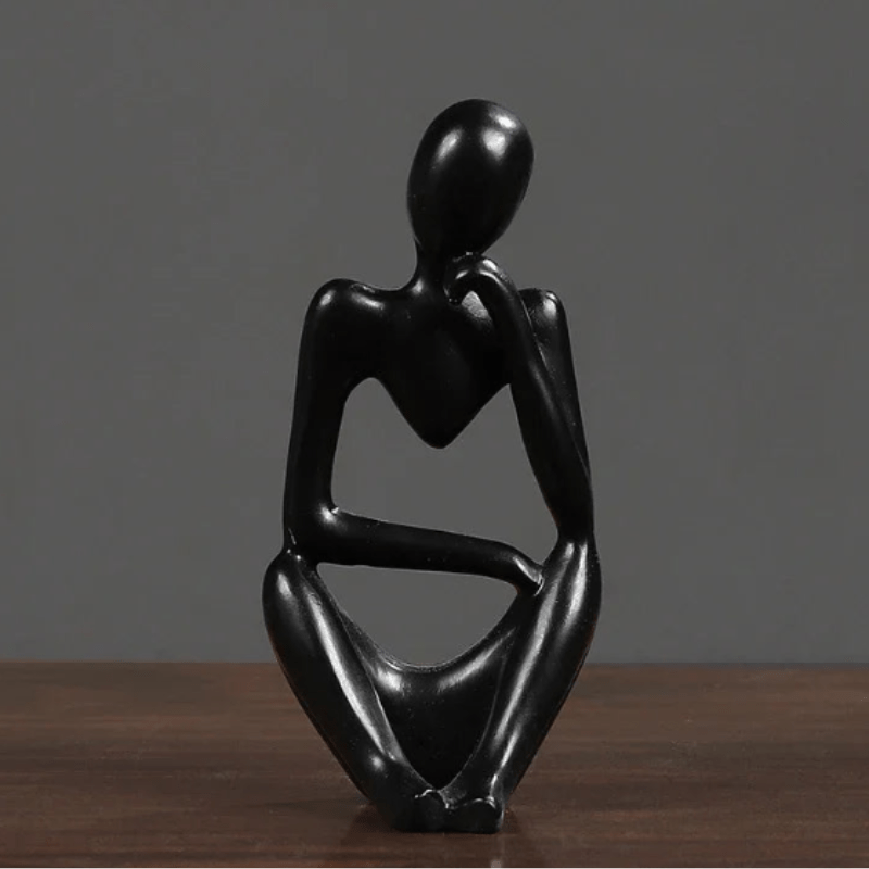 Minimalistische decoratie met abstract patroon