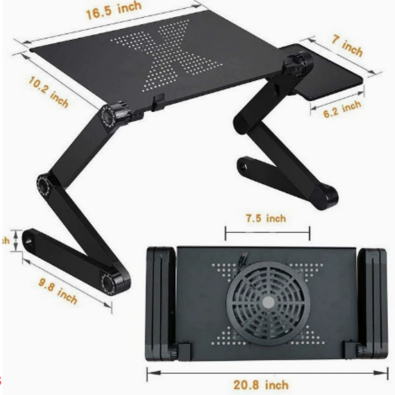 Flexstand 360 – Laptopstandaard – Ergonomisch en In hoogte Verstelbaar voor een Gezonde Houding tijdens het Werken