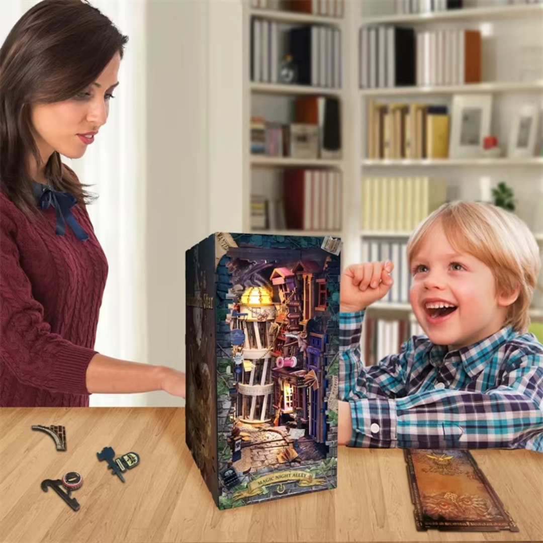 MysticBook | Breng je boekenplank tot leven met een vleugje magie en eindeloze creativiteit