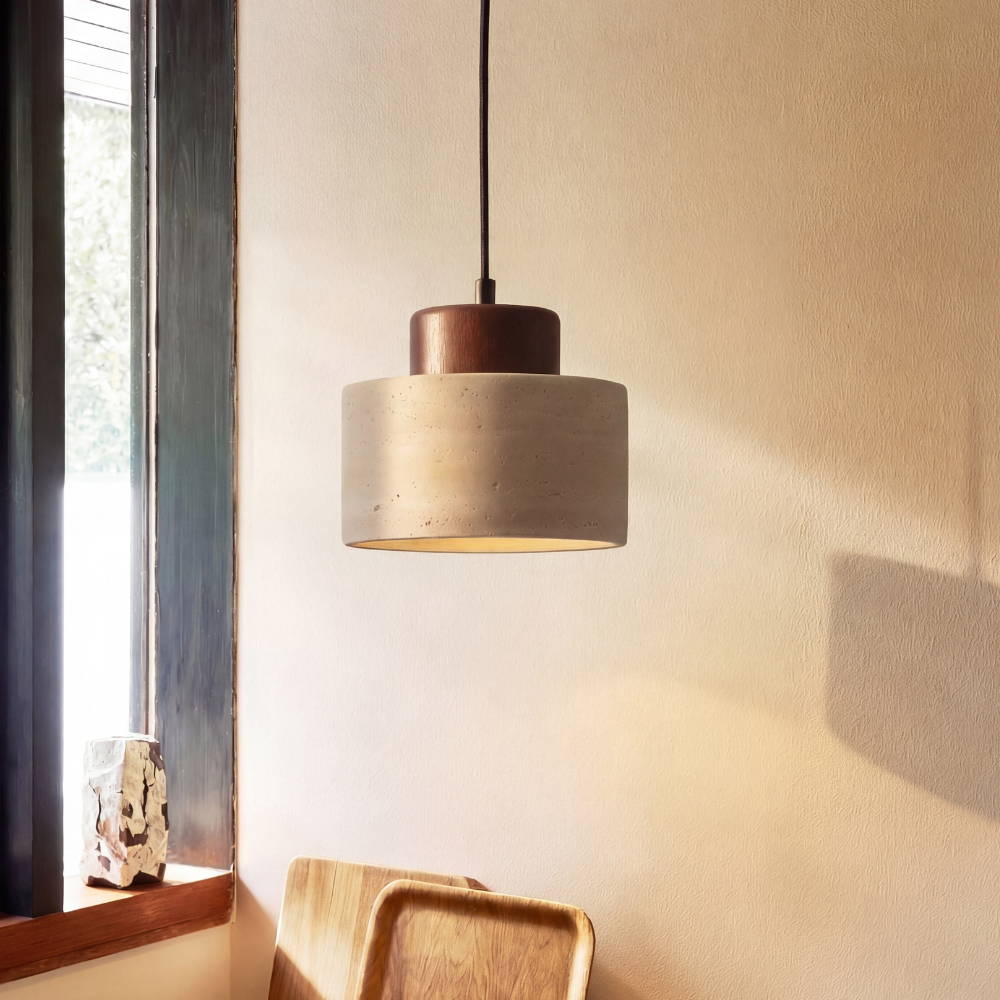 Travertijn Steen Hanglamp