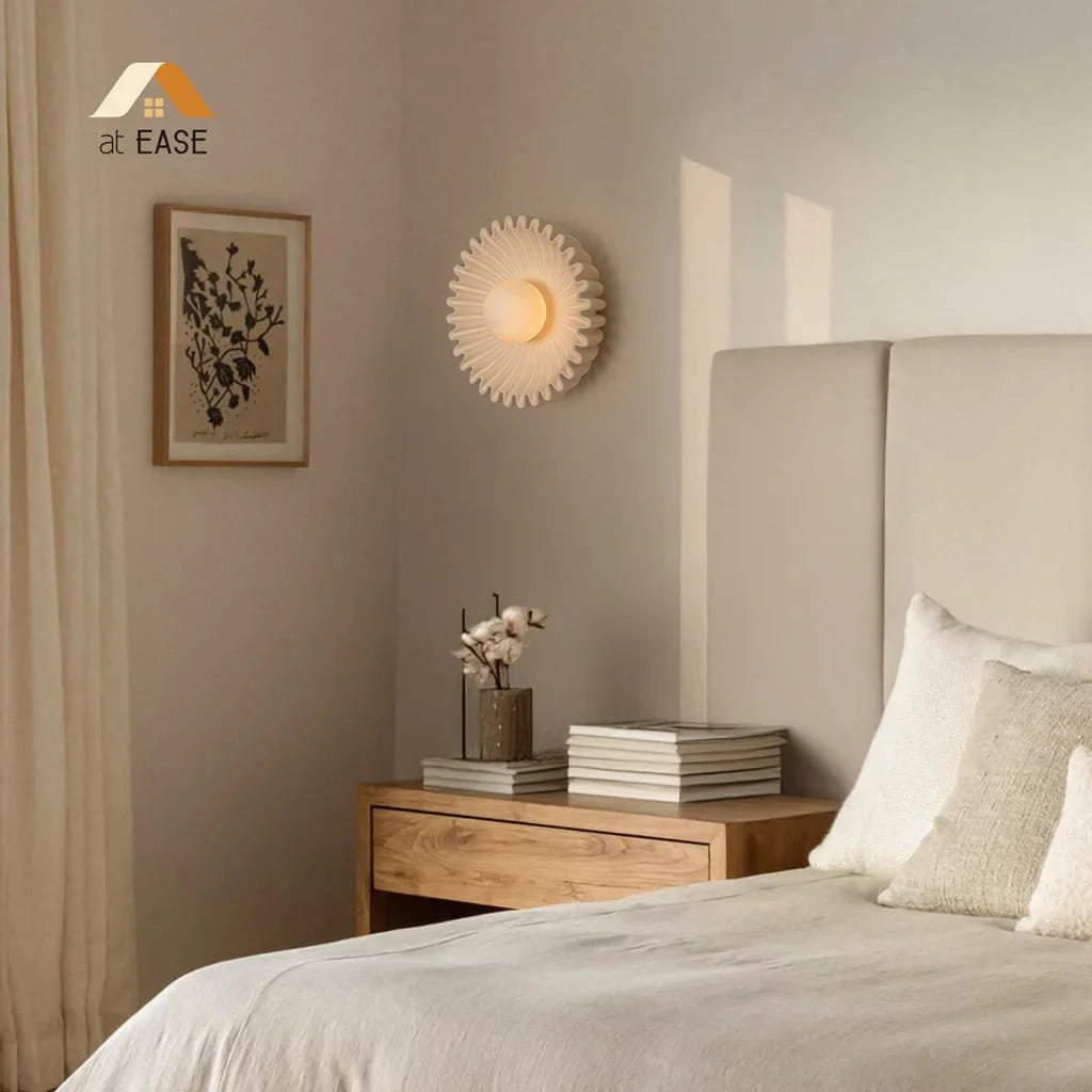 Marenys Modern Keramische Bloem Wandlamp