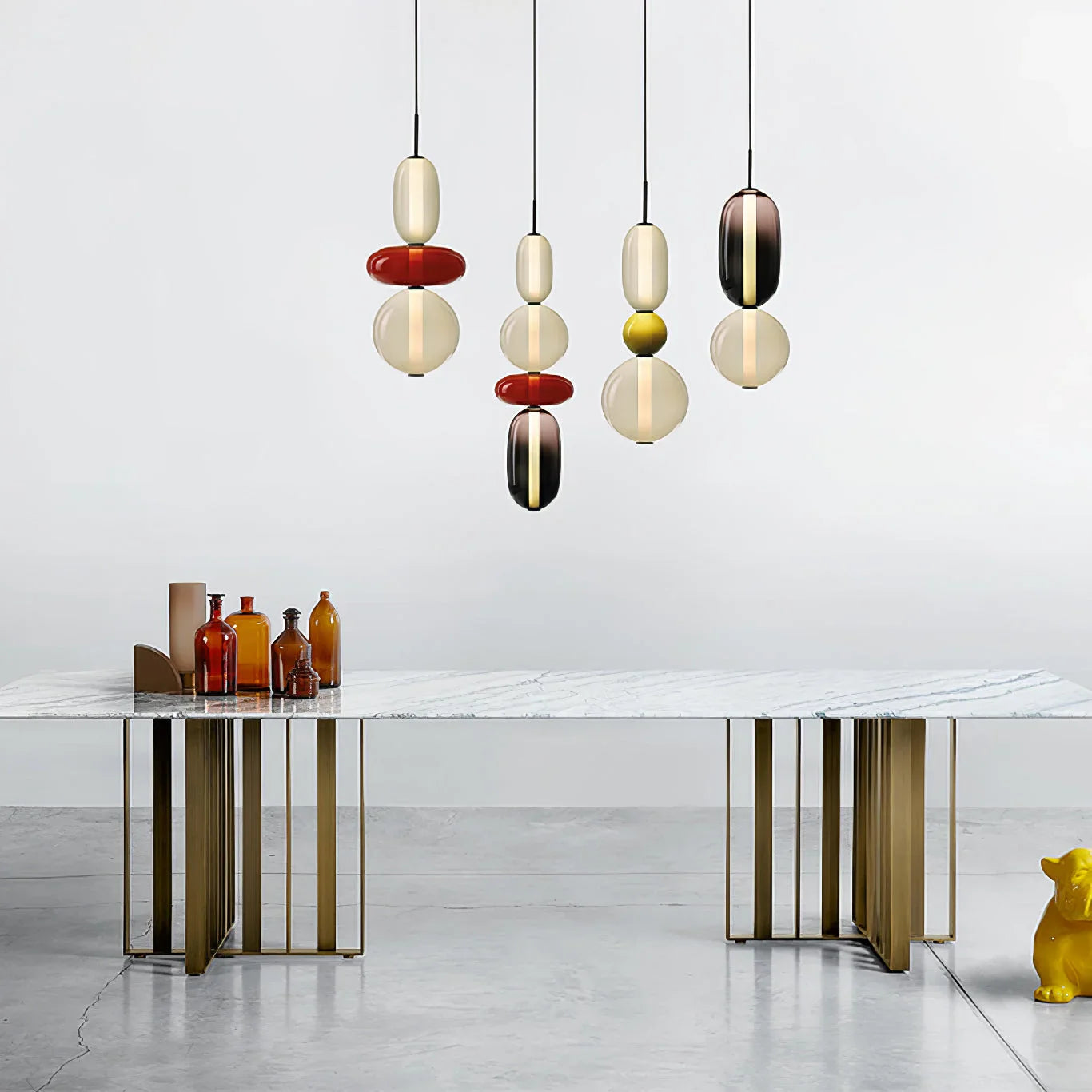 Vesa Nordic Gekonfijte Glas Hanglamp