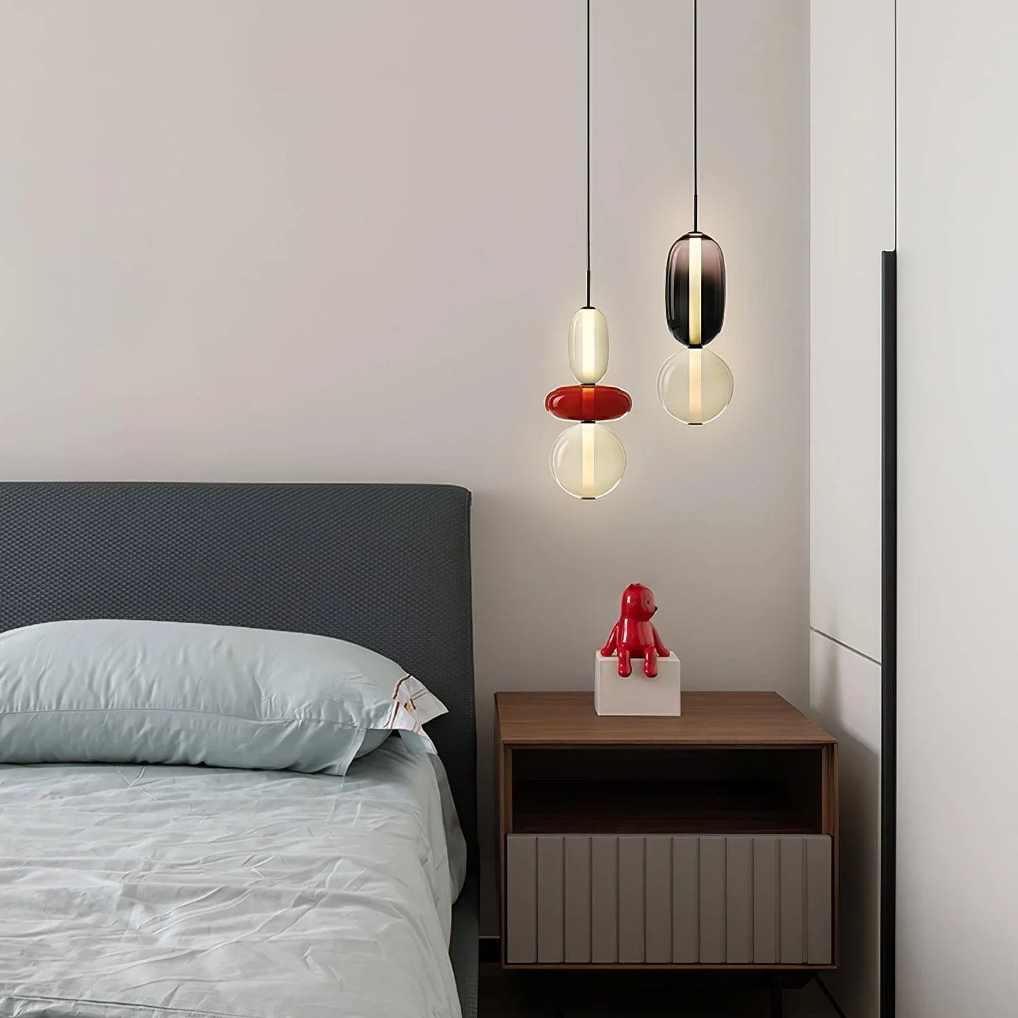 Vesa Nordic Gekonfijte Glas Hanglamp
