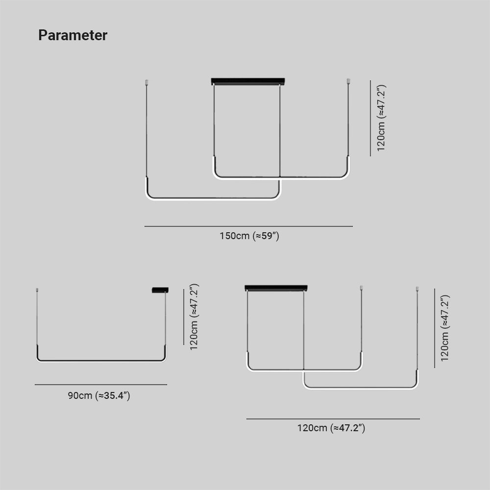 Arisha Moderne LED Hanglamp Goud/Zwart Metaal Eet-/Woonkamer