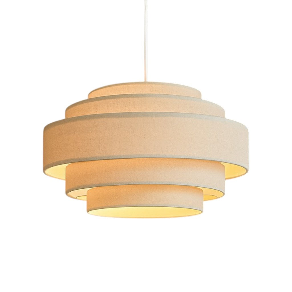 Wabi-Sabi Laagjes Stoffen Hanglamp