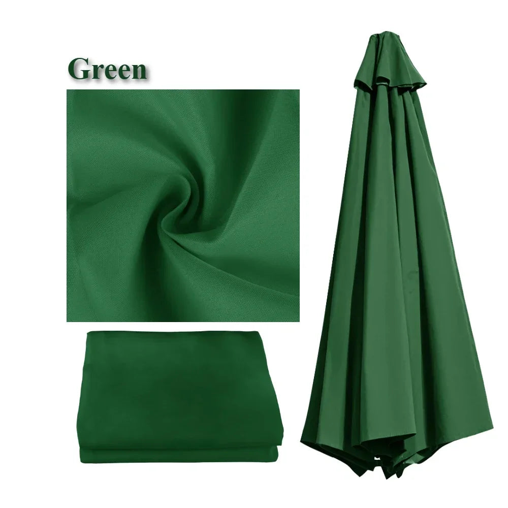 Parasoldoek – Waterafstotend, Met Ventilatieopening & Voor 6 of 8 Spaken
