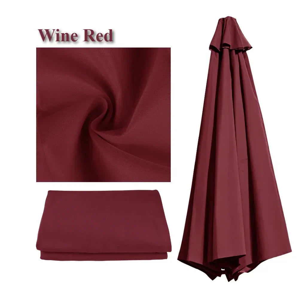 Parasoldoek – Waterafstotend, Met Ventilatieopening & Voor 6 of 8 Spaken