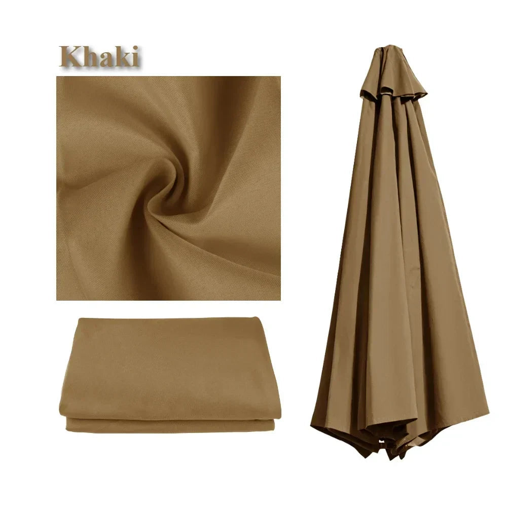 Parasoldoek – Waterafstotend, Met Ventilatieopening & Voor 6 of 8 Spaken