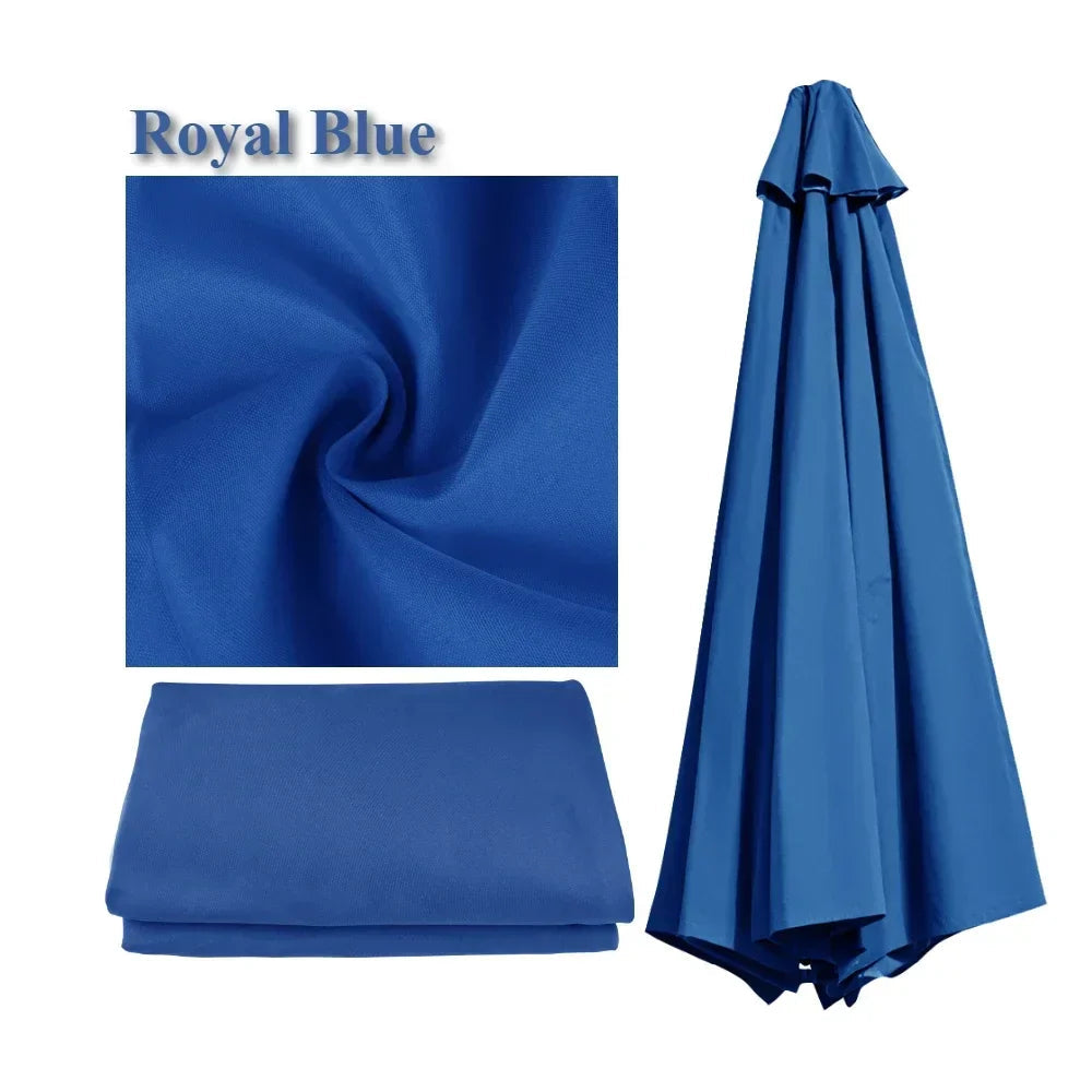 Parasoldoek – Waterafstotend, Met Ventilatieopening & Voor 6 of 8 Spaken
