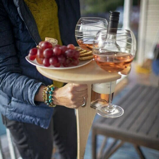 Wijnhouder | Wijn Tafel Buiten | Stabiliteit & Veilige Genietmomenten | VinoStake