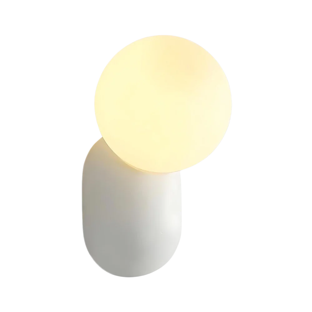 Luma Nordic Glass Orb Wandlamp
