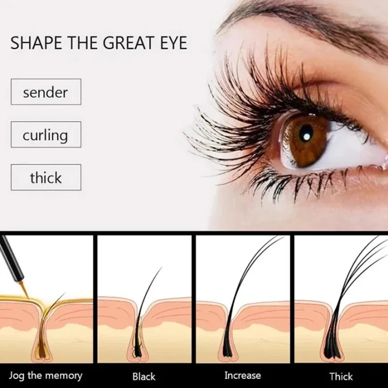 Wimperserum voor langere, vollere wimpers in slechts 7 dagen