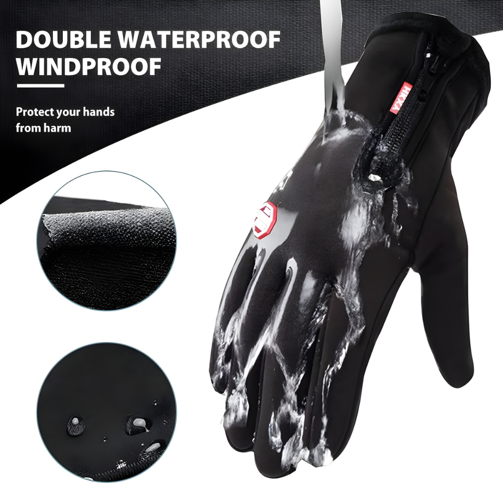 Waterdichte Winter Thermische Handschoenen Winddicht