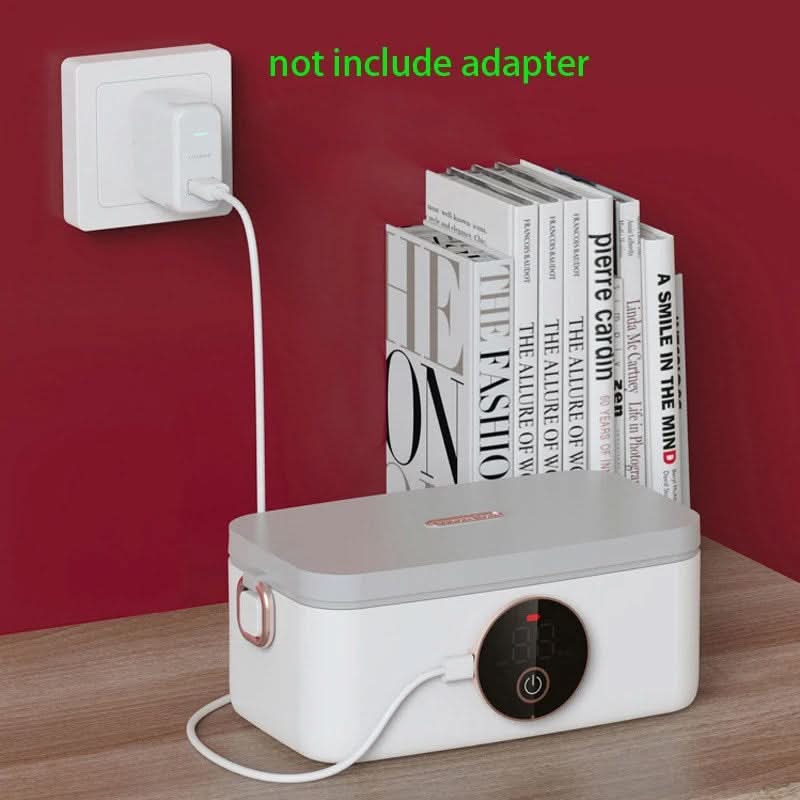 HEATMATE – Draadloze Lunchbox met Accu-Verwarmfunctie