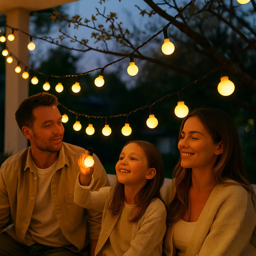 Zonne-energie LED Tuinlampen Waterdicht – Buitenverlichting voor Terras en Tuin, 10m met Automatische Sensor