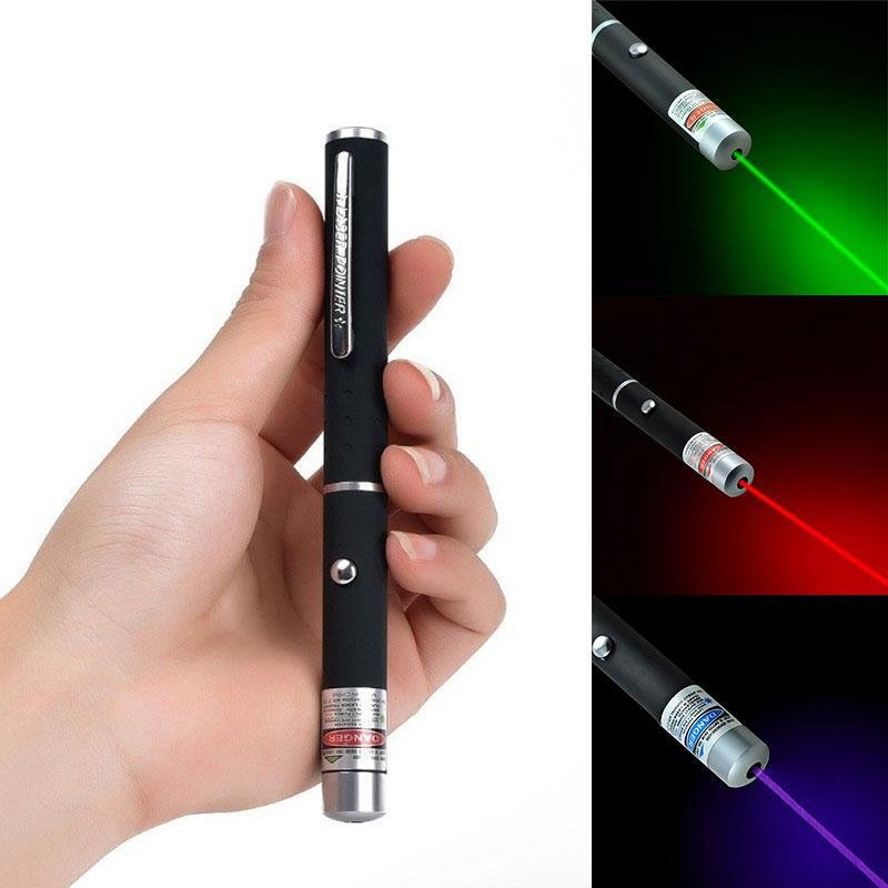 Hoge kracht laserpointer met meerdere kleuren – Rood, Groen, Blauw-Paars