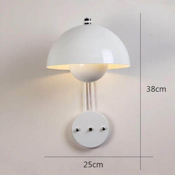 MushroomGlow - Elegante wandlamp voor een betoverend interieur
