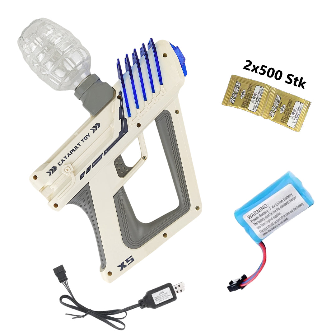 BlazeStrike Automatic Gel Blaster | Razendsnel elektrisch waterparelpistool voor buitengevechten