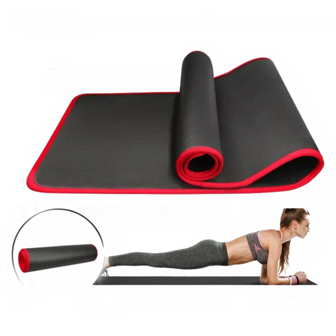 Yogamat voor vrouwen - Extra dik en antislip