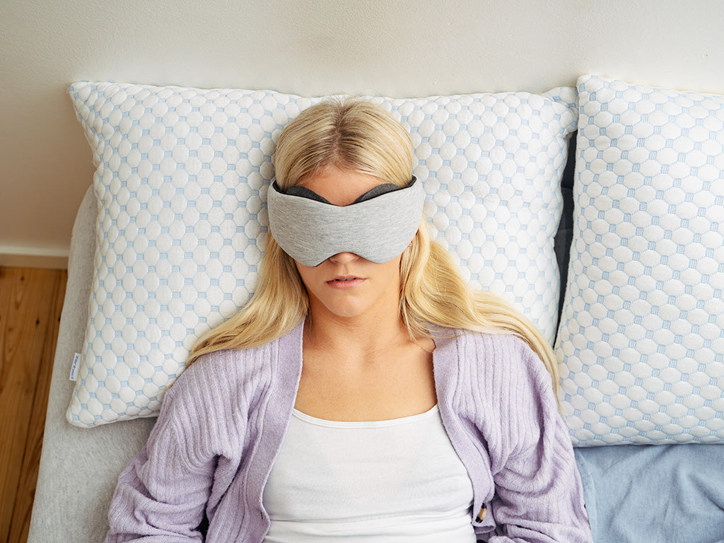 Dream Shade Slaapmasker | Geniet van een zalige, ononderbroken slaap met het DreamShade slaapmasker.