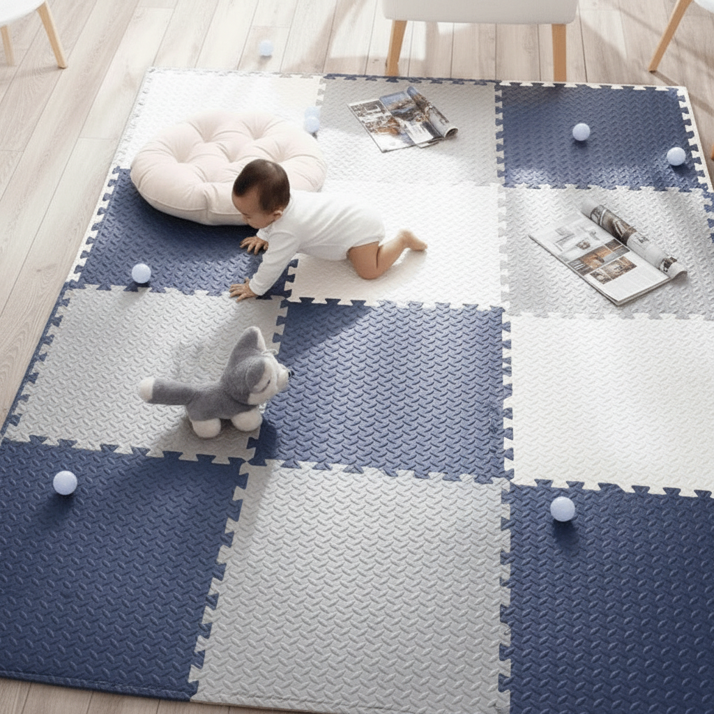 CushioPlay Baby Mat – Veilige & comfortabele speelplezier voor baby's vanaf 0 maanden