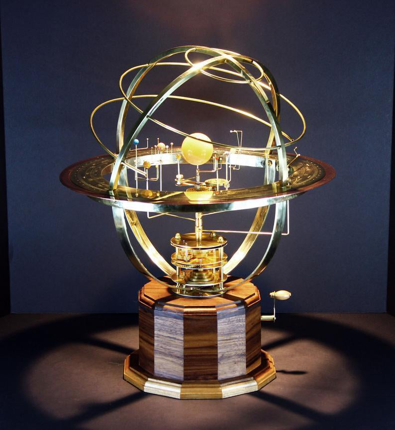 Groot Orrery Model van het Zonnestelsel