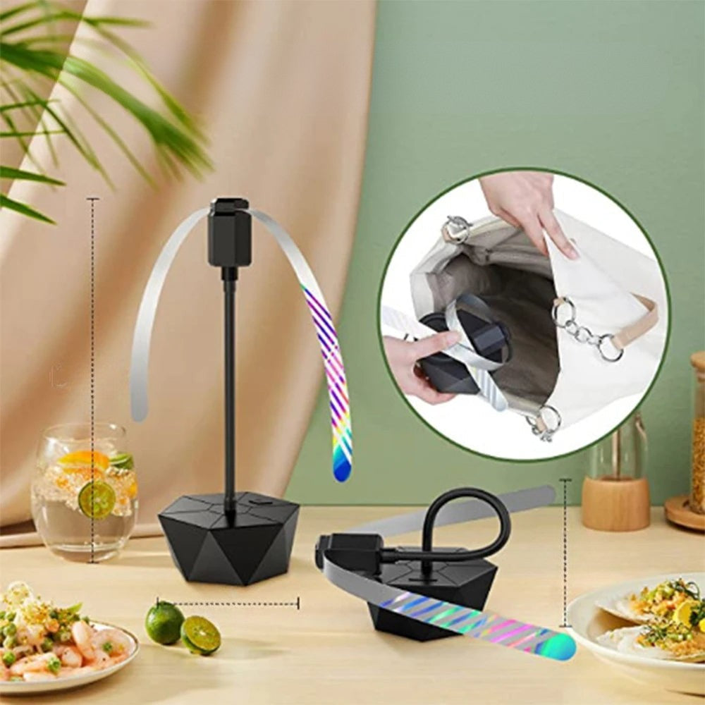 Tafelblad Vliegenafschrikkende Ventilator Rotating Insectenafschrikmiddel
