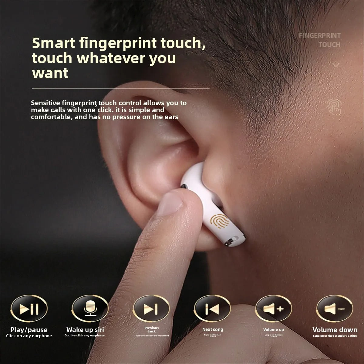 Luxe Draadloze Oordopjes - HiFi Geluid | Bluetooth 5.0