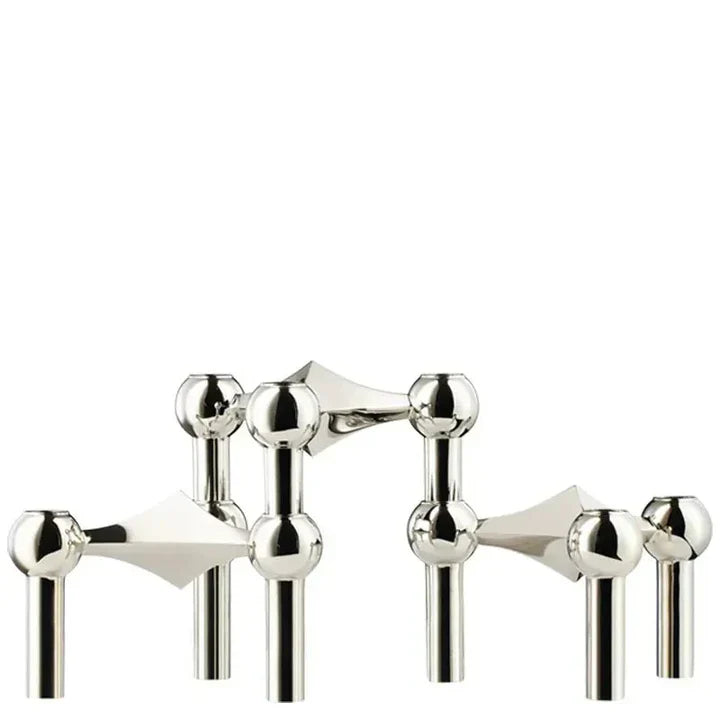 CandleSphere - Elegante Moleculaire Kaarsenhouder Modern Design