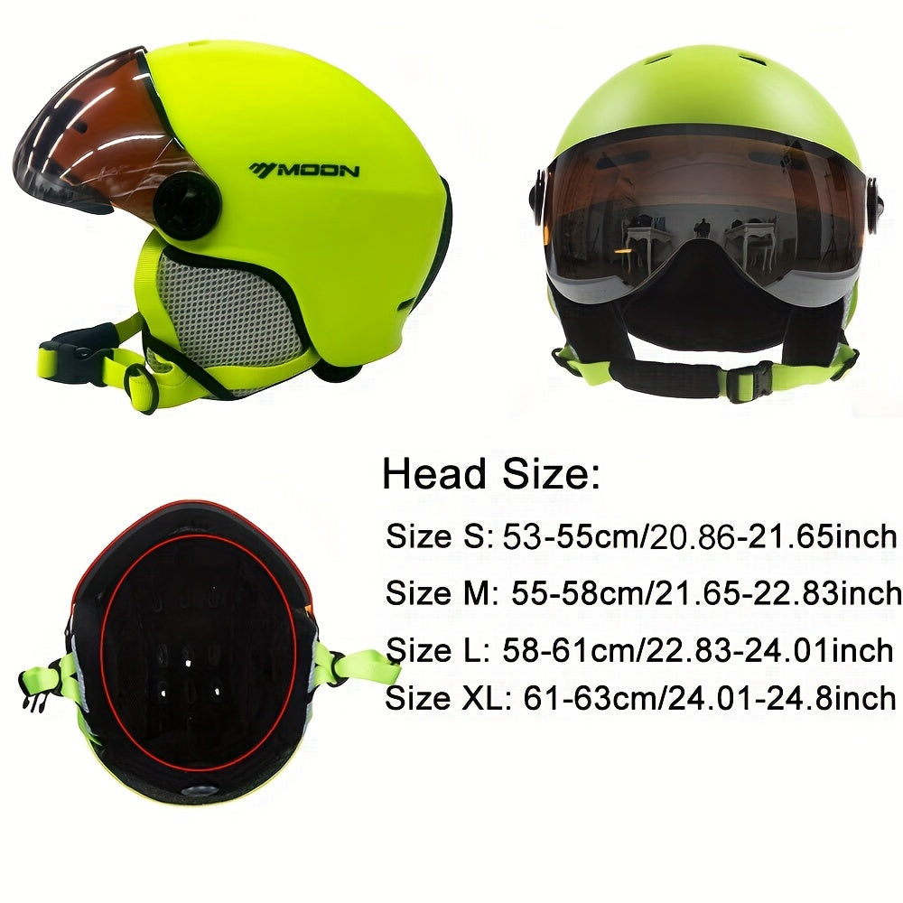 Hoge-kwaliteit Skihelm met Verwijderbare Onderdelen – Veilig en Comfortabel voor Buitensporten