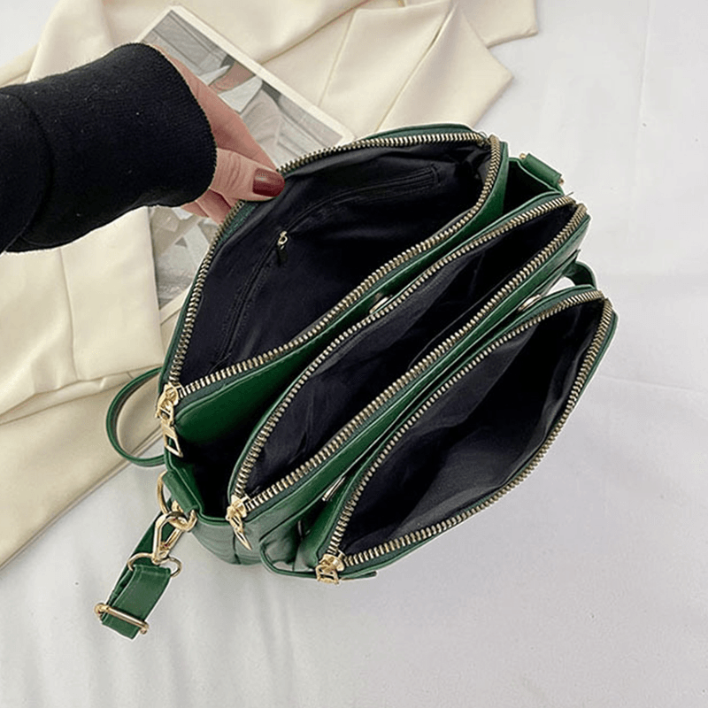 AgentBag - Leren crossbody schoudertassen