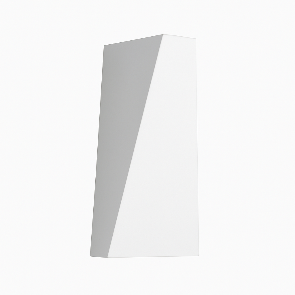 Design LED wandlamp (zwart of wit)