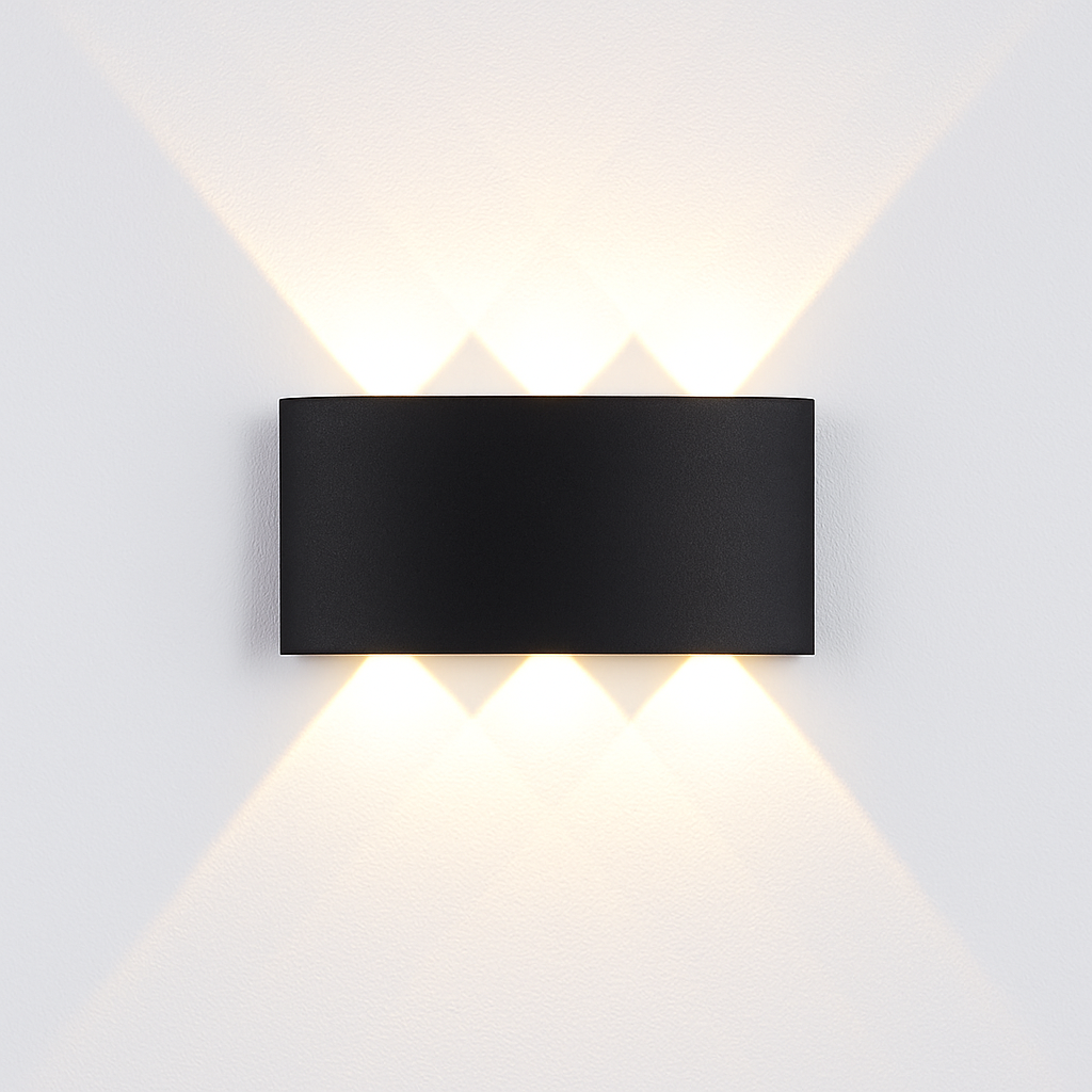 LED Buitenwandlamp Porch (zwart of wit)