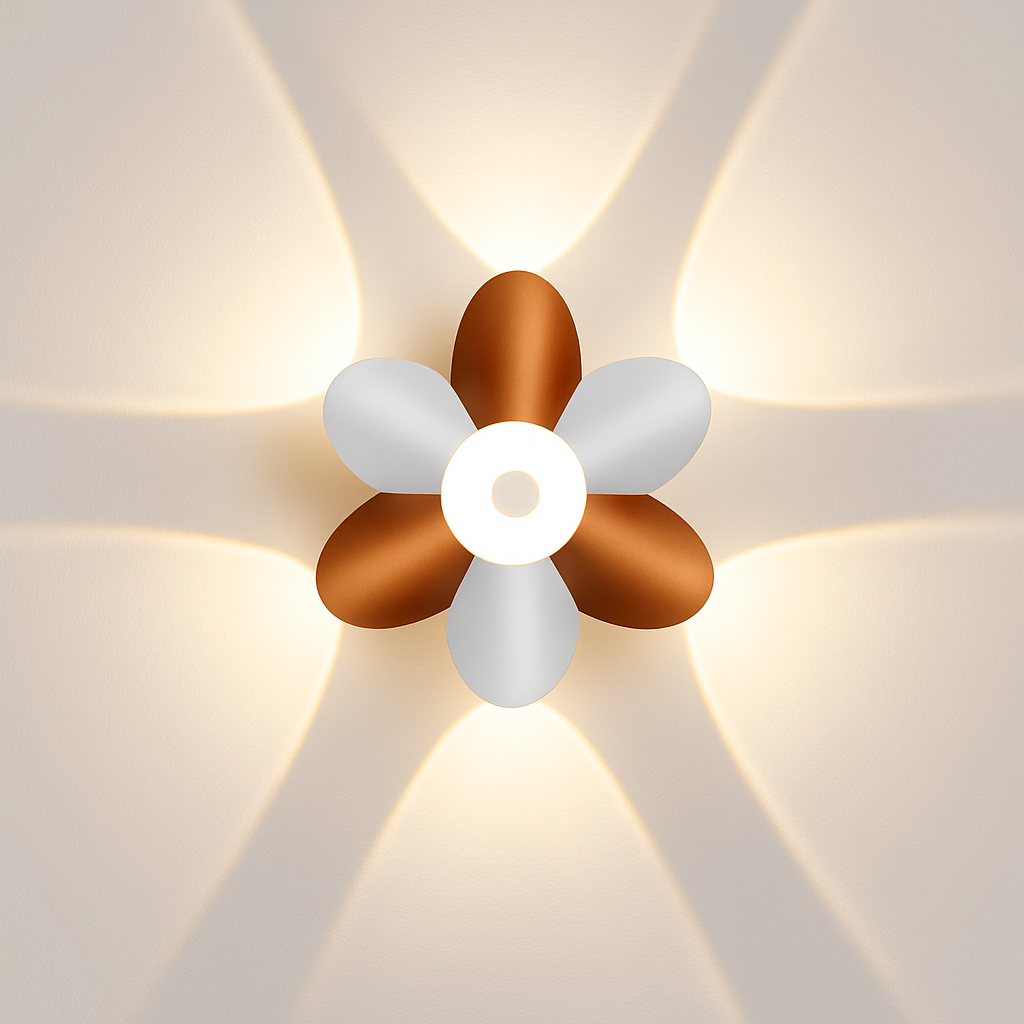 Moderne LED wandlamp voor binnen
