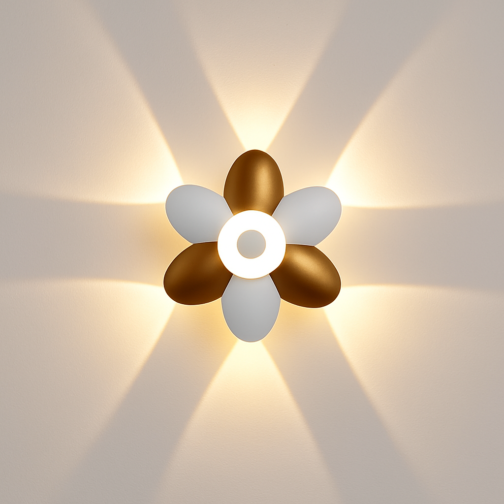 Moderne LED wandlamp voor binnen
