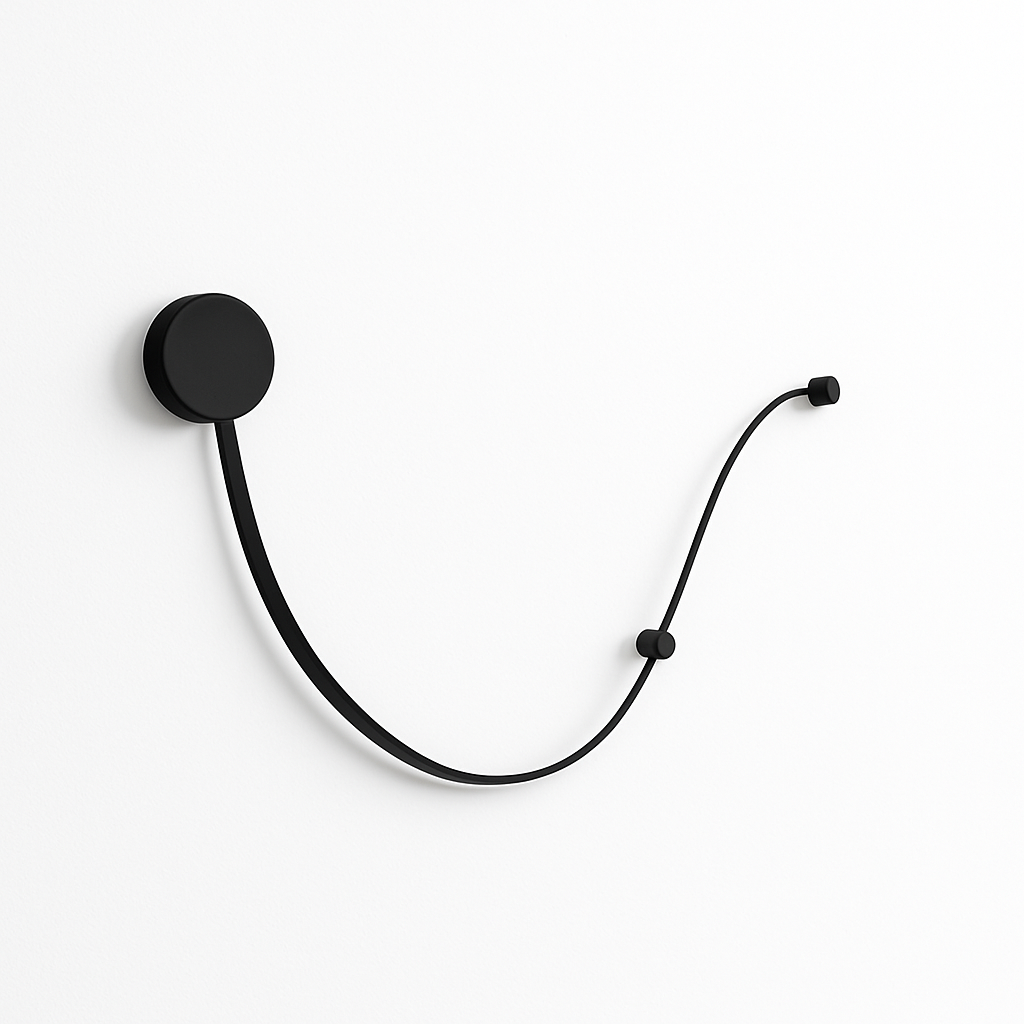 Design wandlamp met LED in art deco stijl